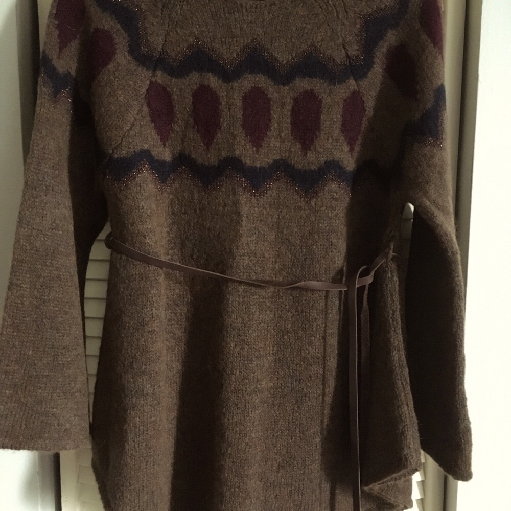 Anthropology Tunic Sweater.